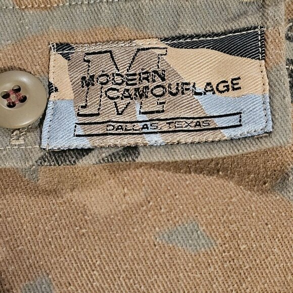 Vtg. Camo Hunting Jacket Robert Hoague Sticks n Limbs 1988 Modern Camouflage USA - Picture 8 of 11